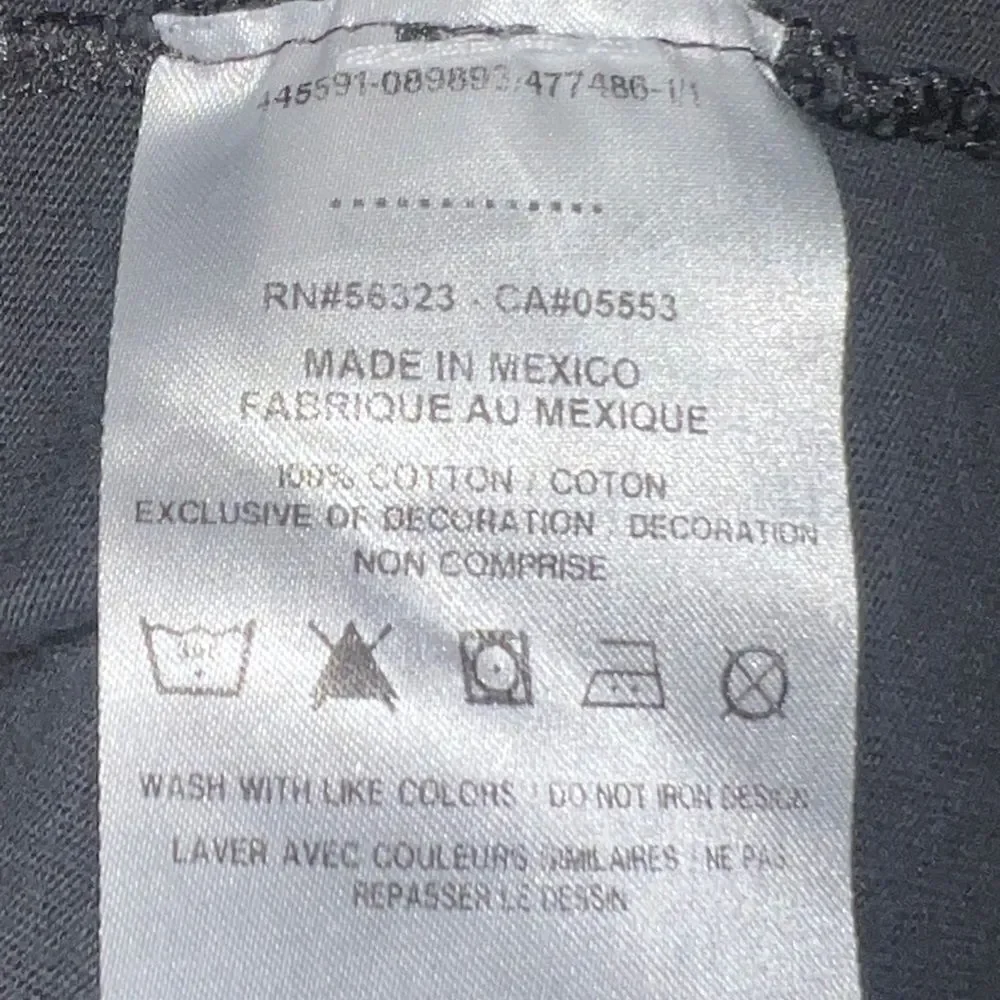 Nike Men’s T-Shirt Size Large Happy Holidays Christmas Tree Graphic Dark Gray XL